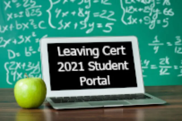 Laptop and apple on the desk