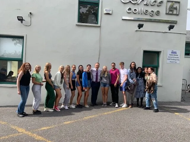 Students celebrating