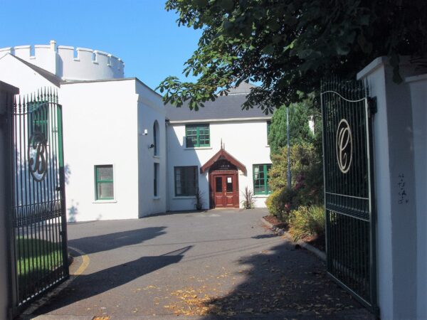The open gates of Bruce College
